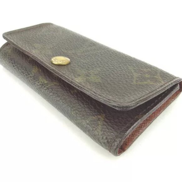 Louis Vuitton Key holder Key case Monogram Brown Woman Authentic Used Y3135 - Picture 3 of 6